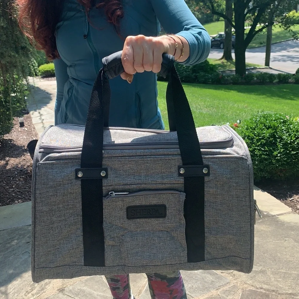 Sherpa Element Gray Dog Carrier